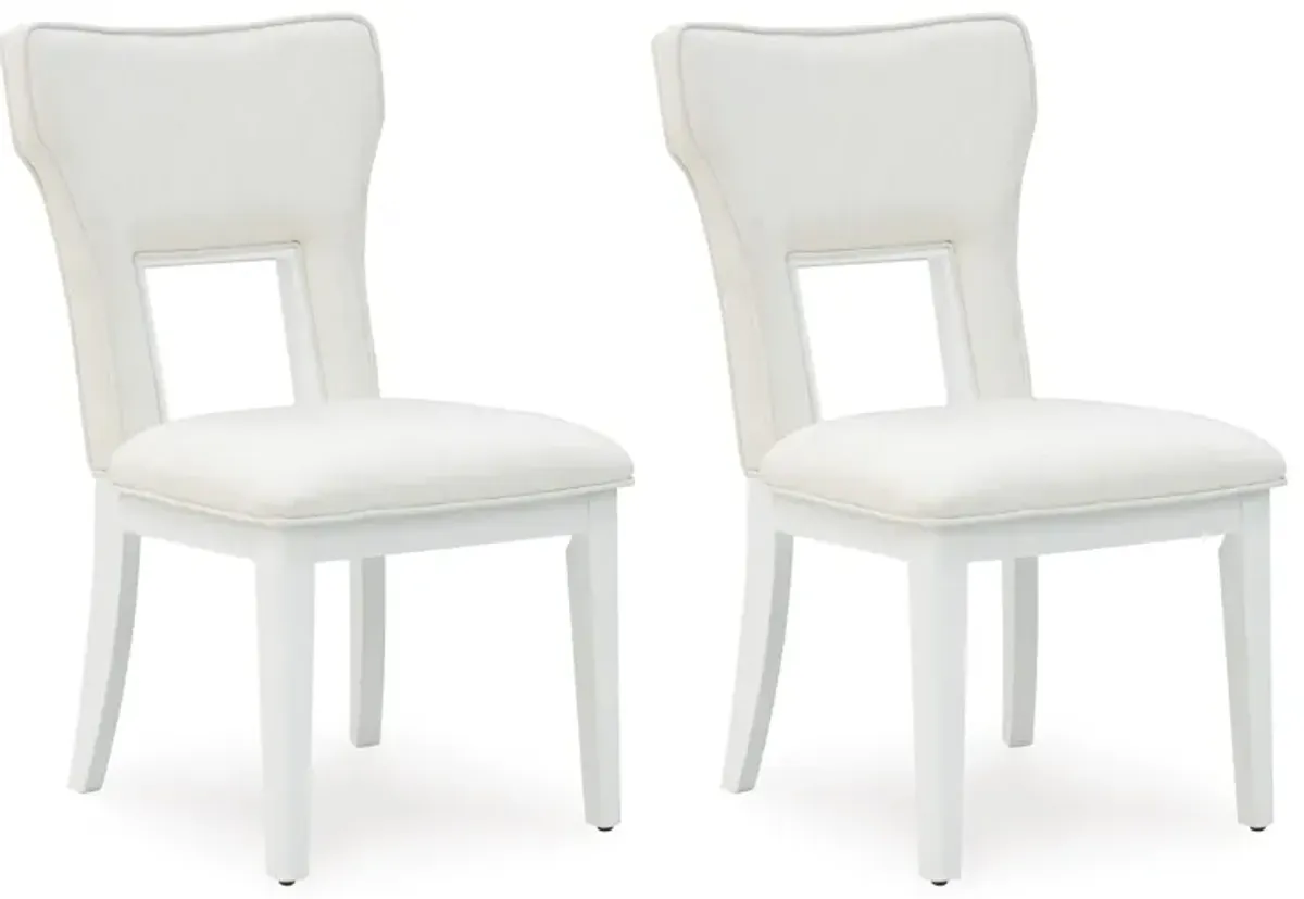 Chalanna Upholstered Dining Side Chair (Set of 2)