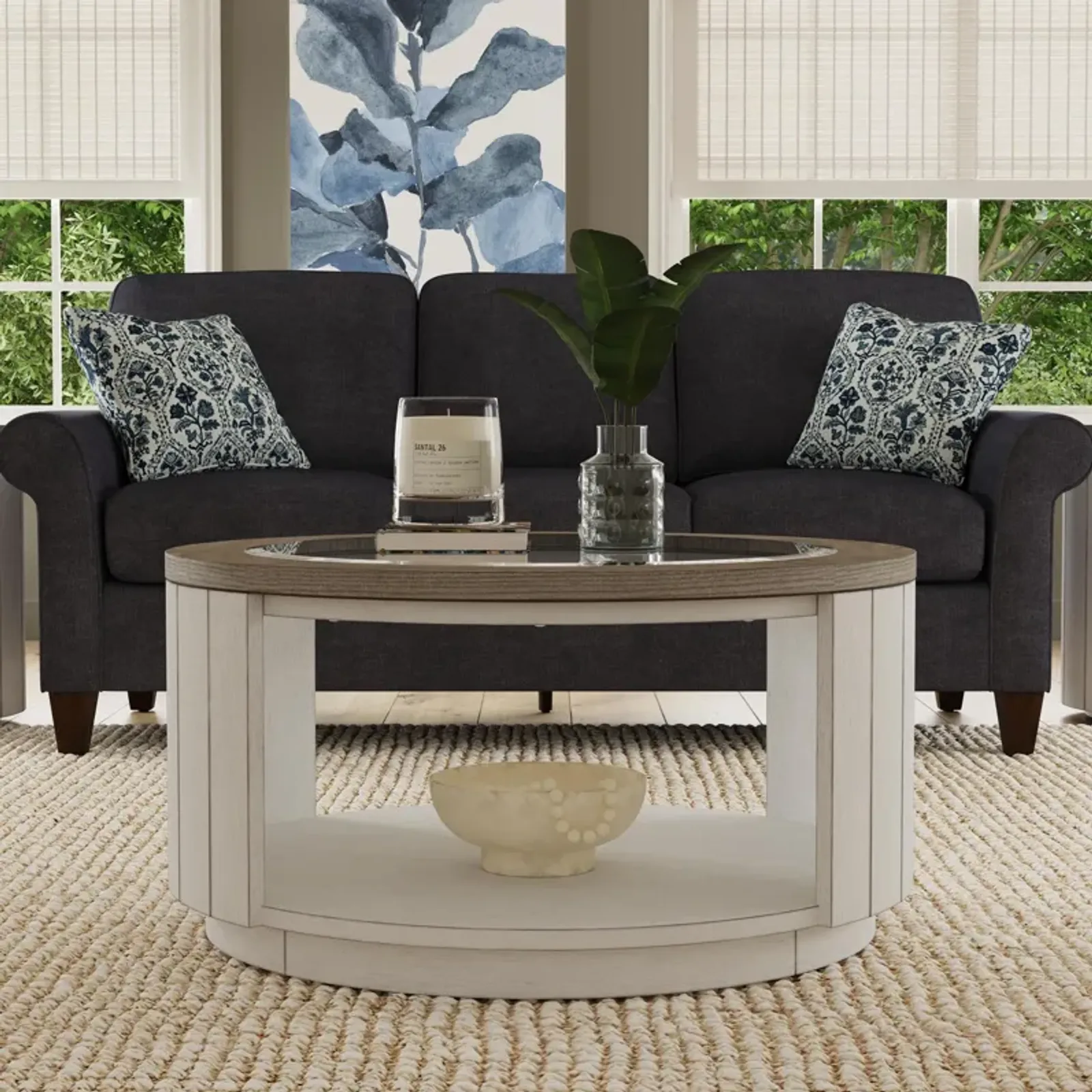 Melody Coffee Table with Casters