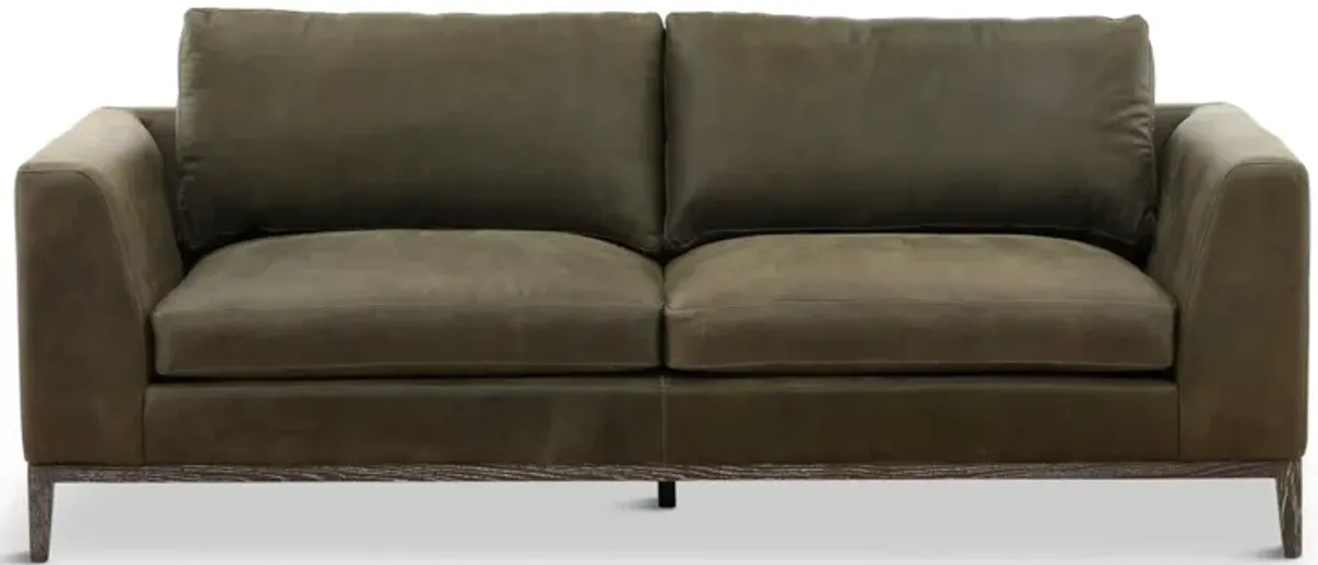 Optima Leather Sofa