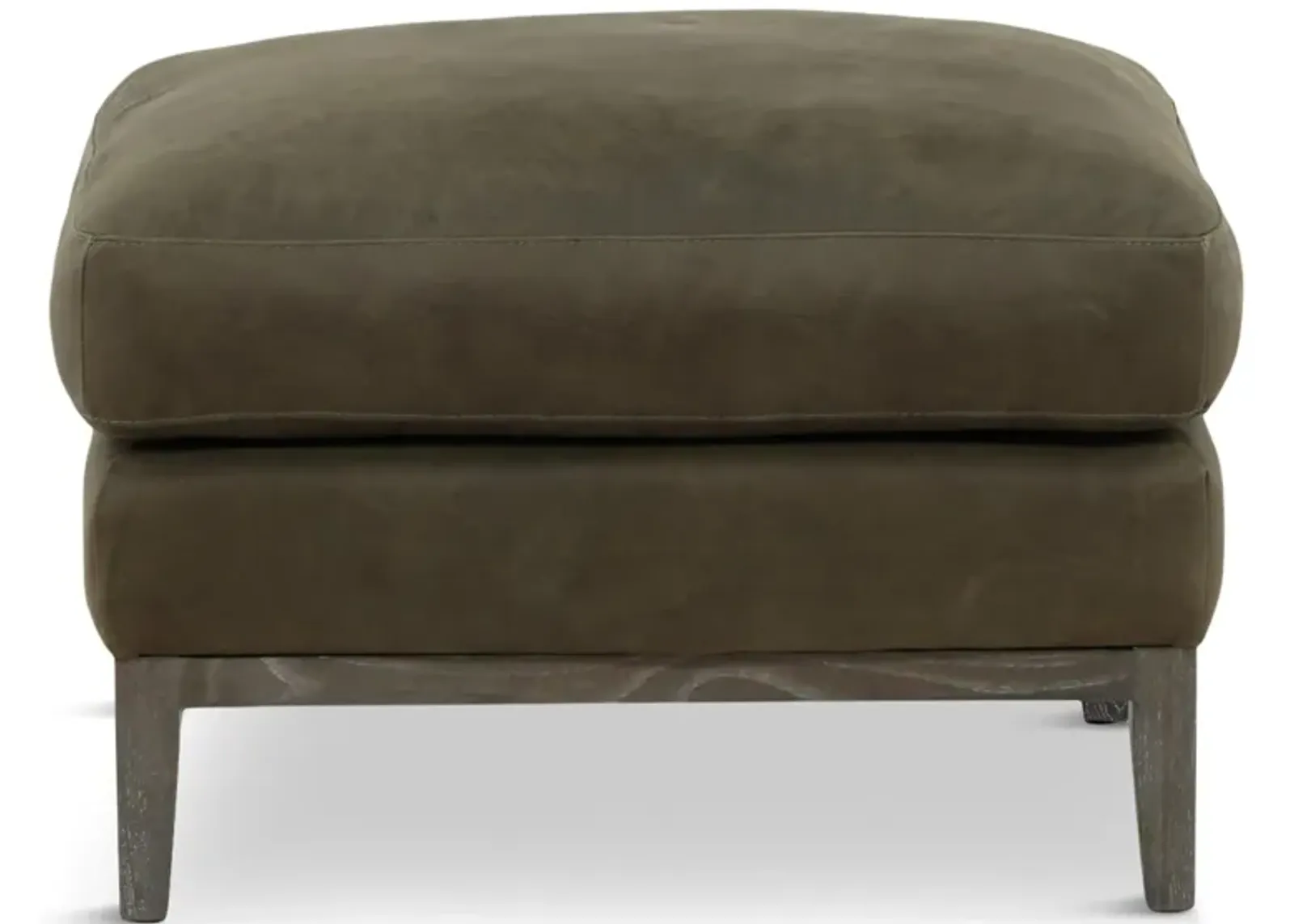 Optima Leather Ottoman