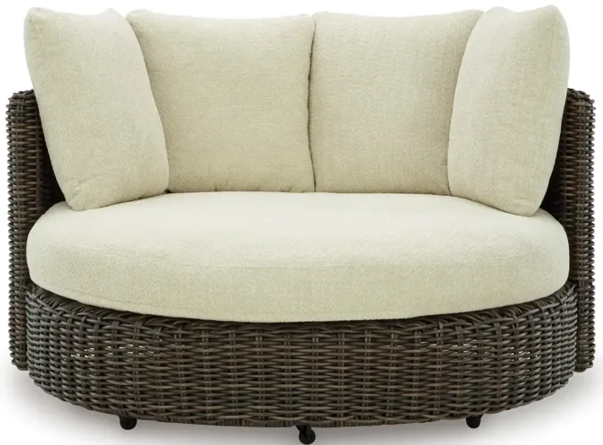 Kimora Outdoor Swivel Lounge Chair