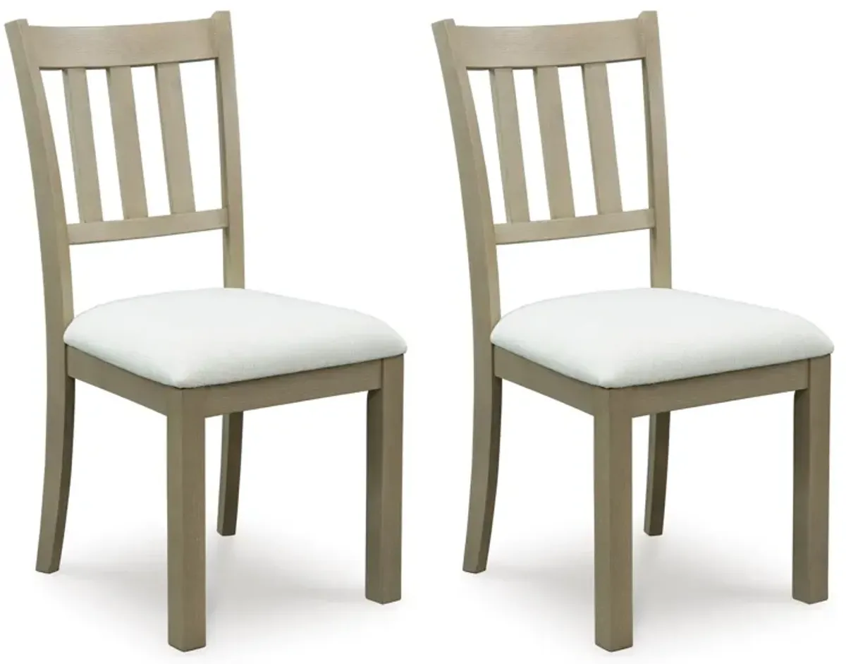 Calmoro Upholstered Dining Chair (Set of 2)