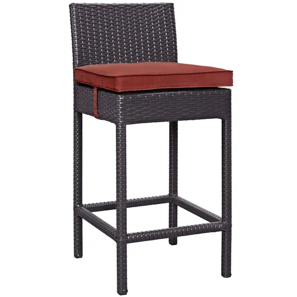 Convene Outdoor Patio Fabric Bar Stool by Modway