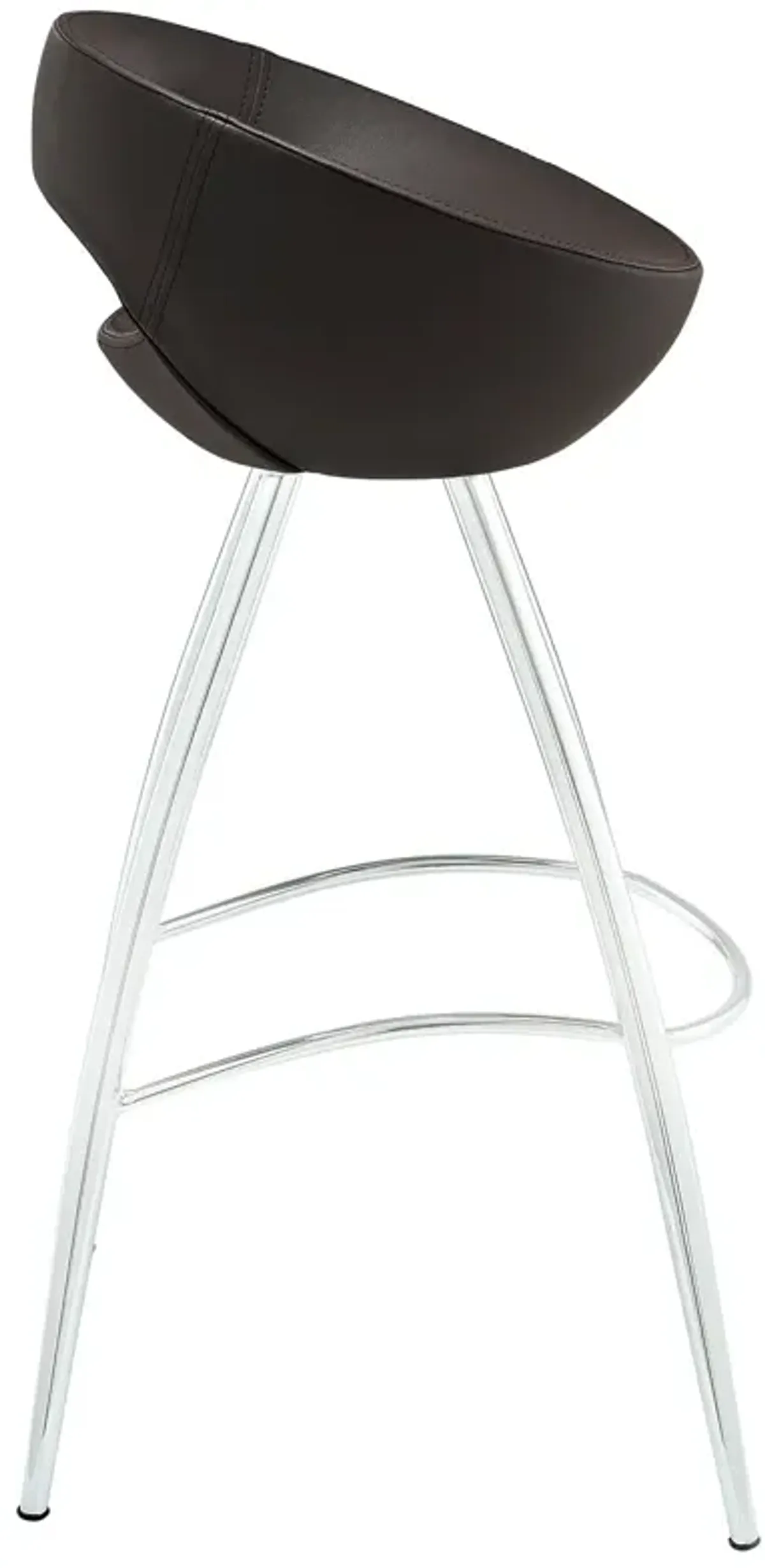 Persist Bar Stool by Modway Brown