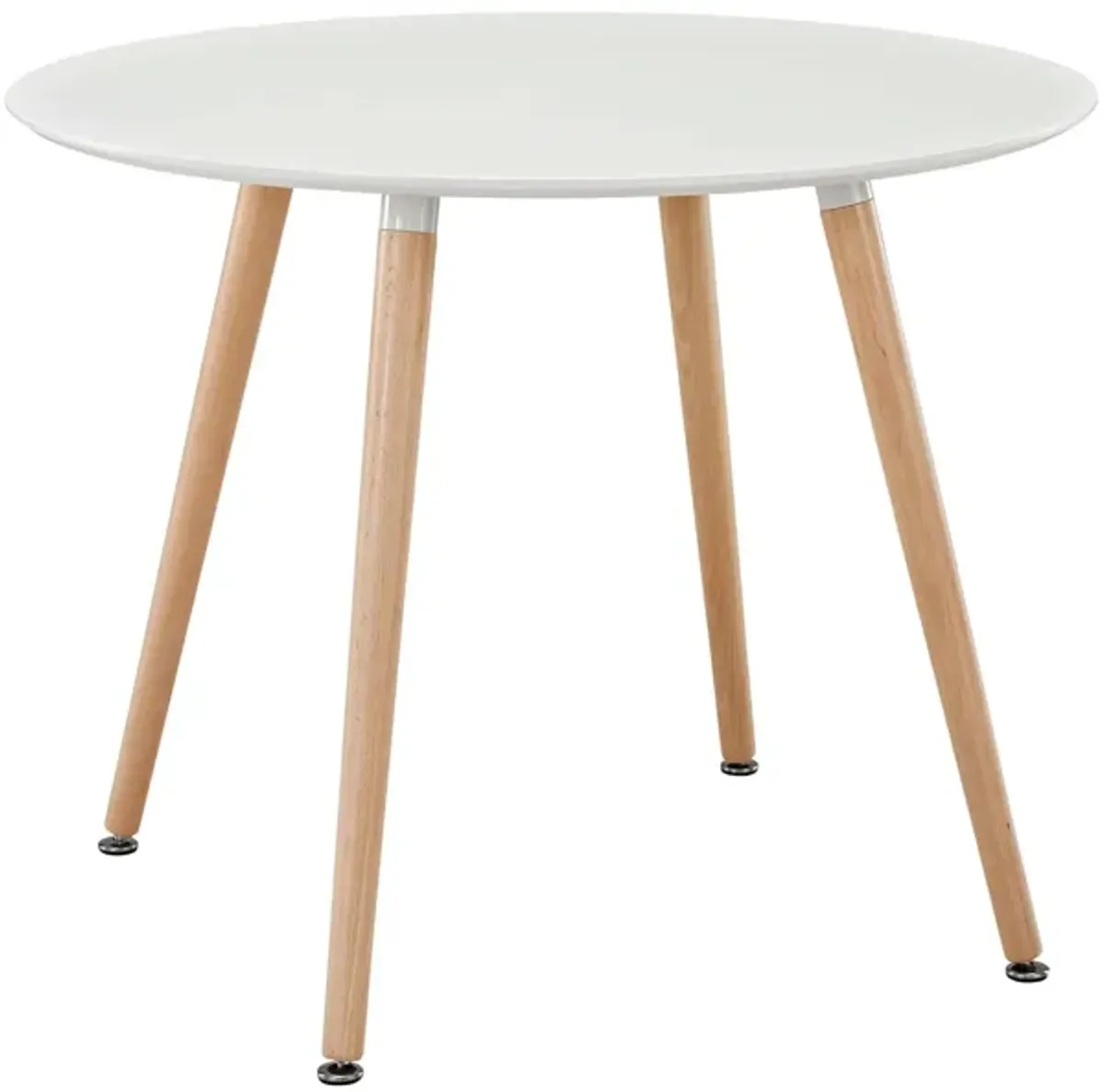 Track Round Dining Table by Modway Black