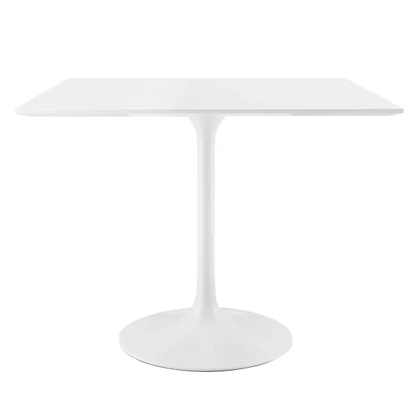Lippa Square Wood Dining Table by Modway 36" / White