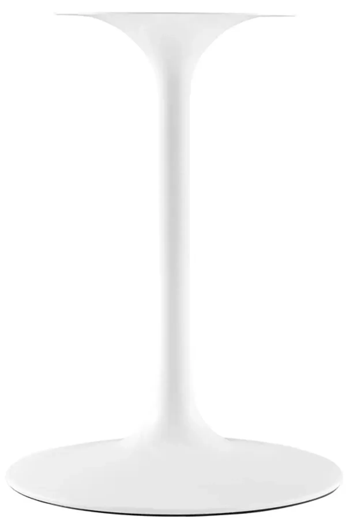 Lippa Round 36" Dining Table by Modway Faux Marble / White