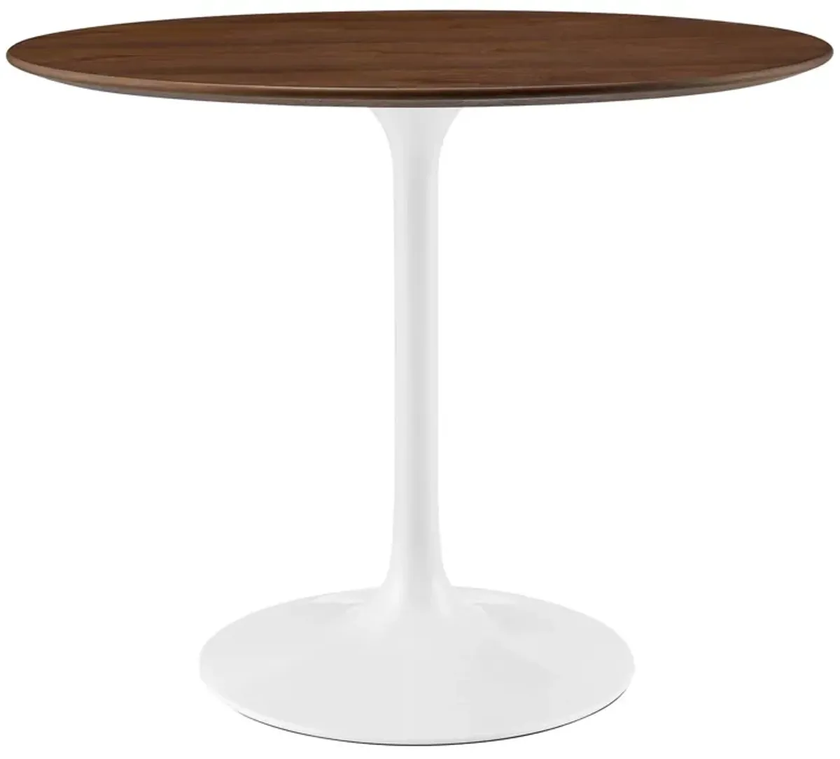 Lippa Round 36" Dining Table by Modway Wood / Walnut
