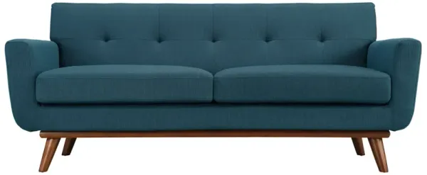 Engage Upholstered Fabric Loveseat by Modway Azure
