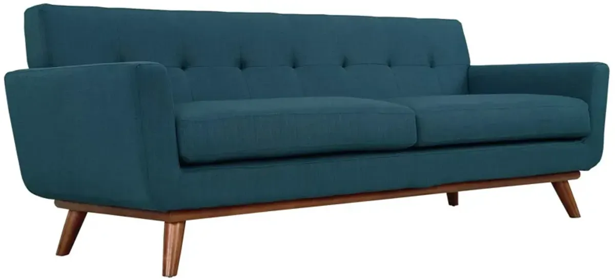 Engage Upholstered Fabric Sofa by Modway Azure