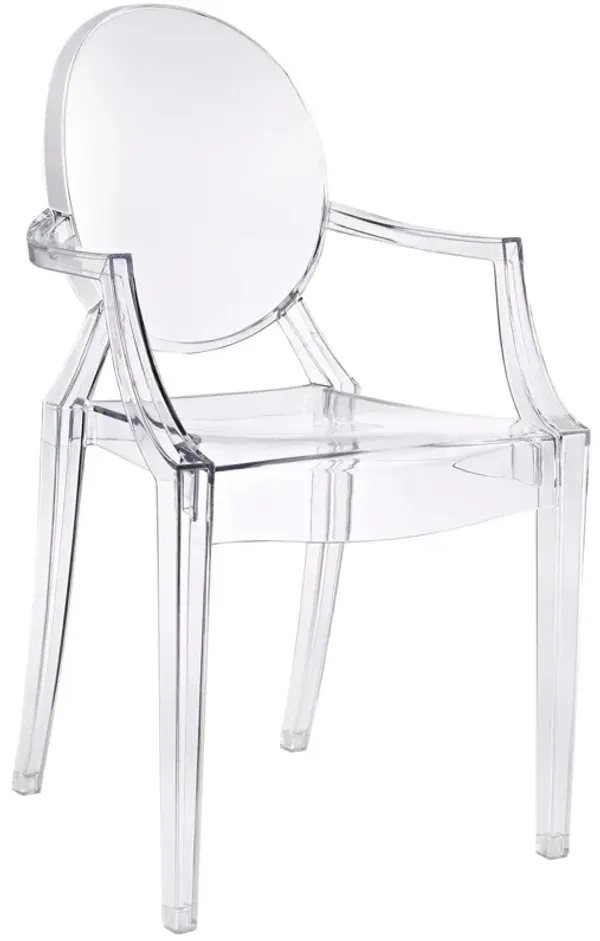 Casper Dining Armchair by Modway Clear