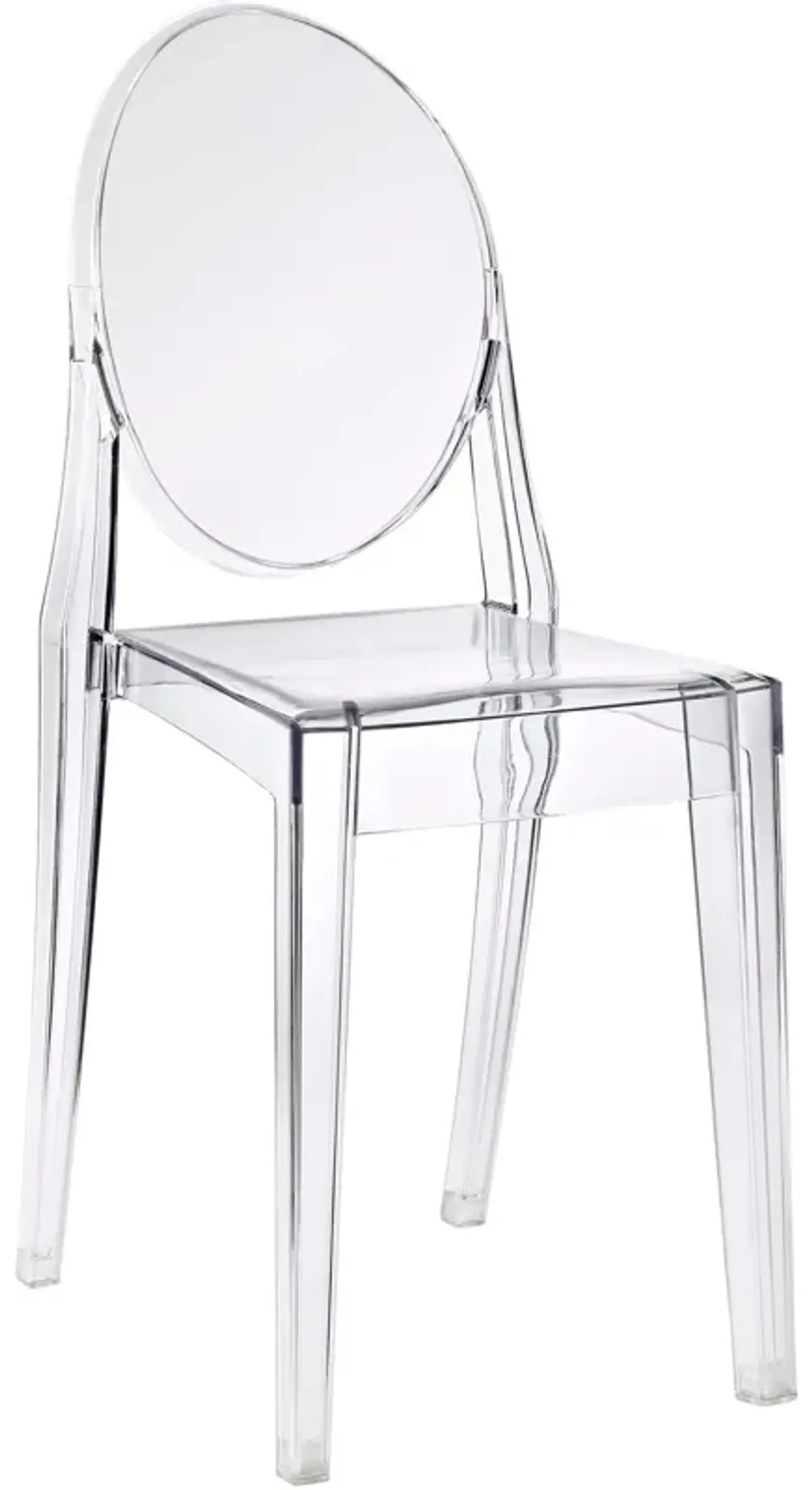 Casper Dining Side Chair by Modway Clear