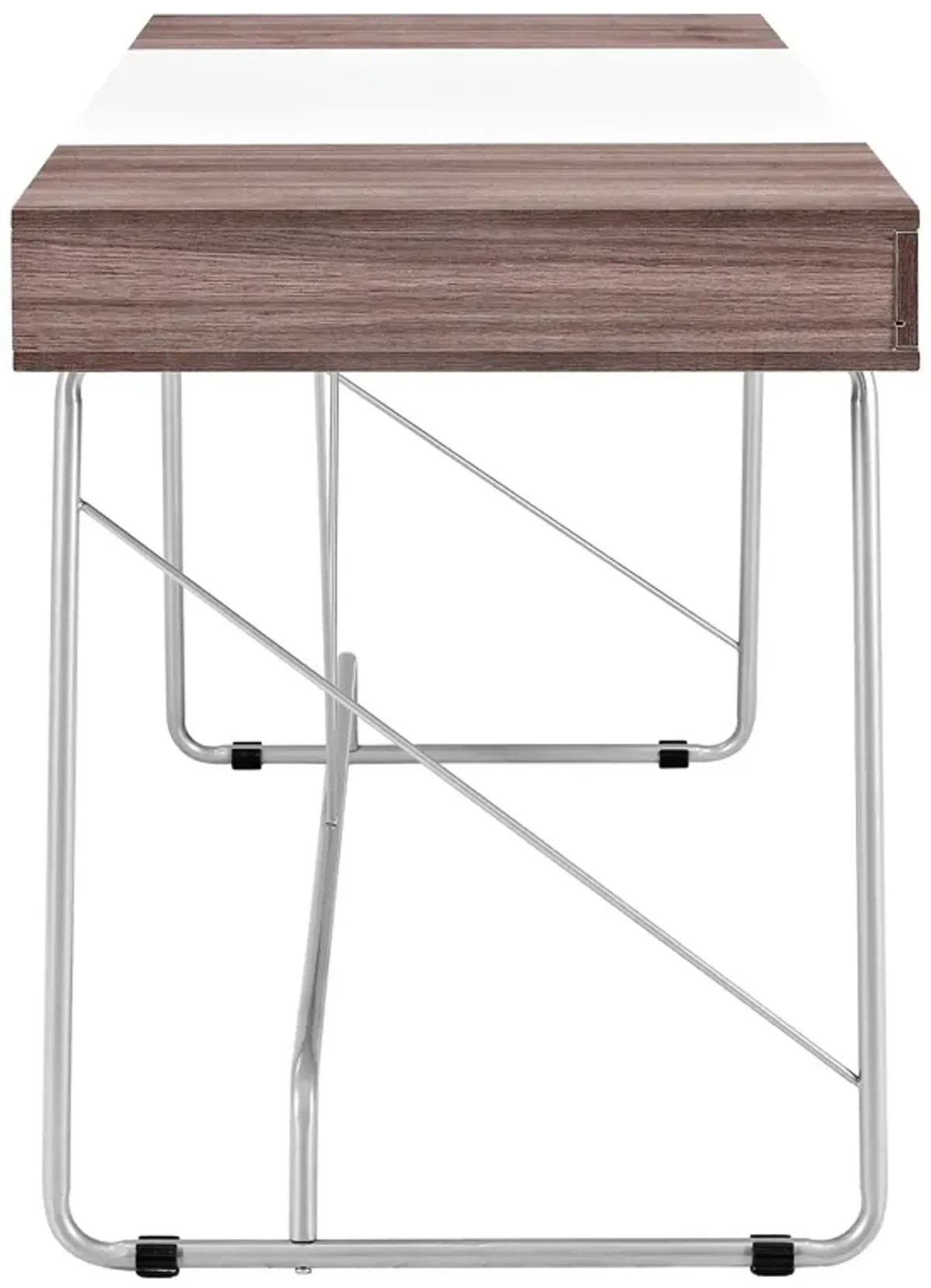 Panel Office Desk by Modway Birch