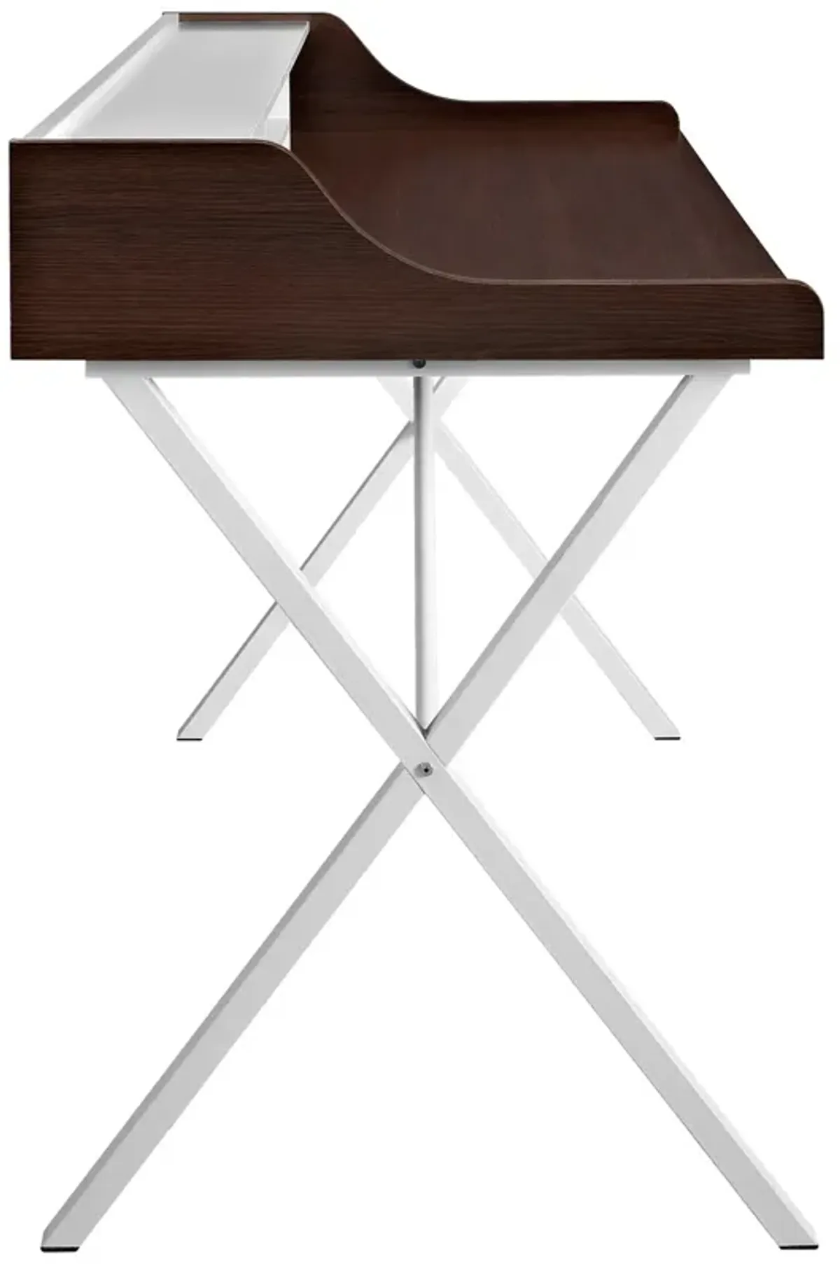 Bin Office Desk by Modway Cherry