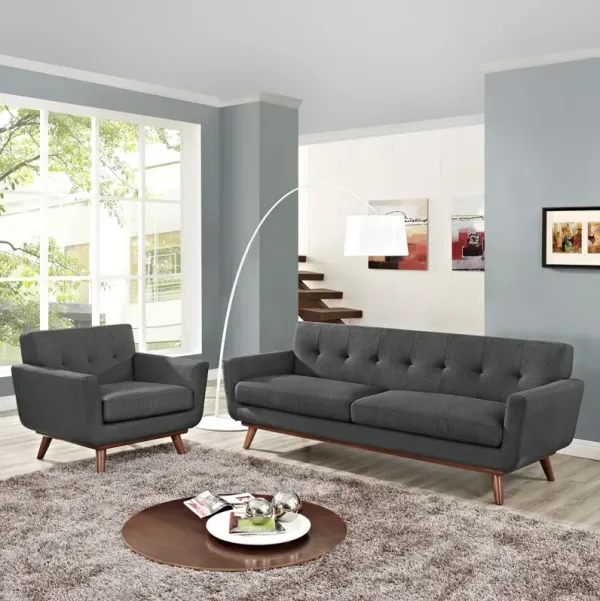 Engage Armchair and Sofa Set of 2 by Modway