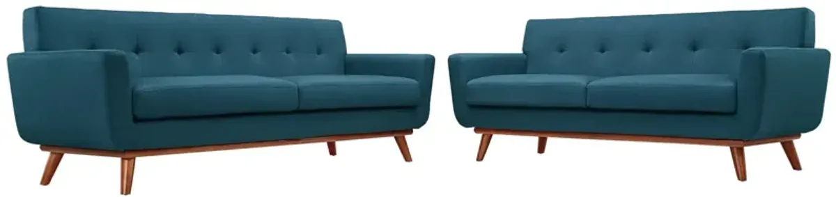 Engage Loveseat and Sofa Set of 2 by Modway