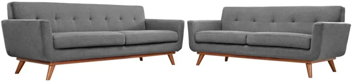 Engage Loveseat and Sofa Set of 2 by Modway