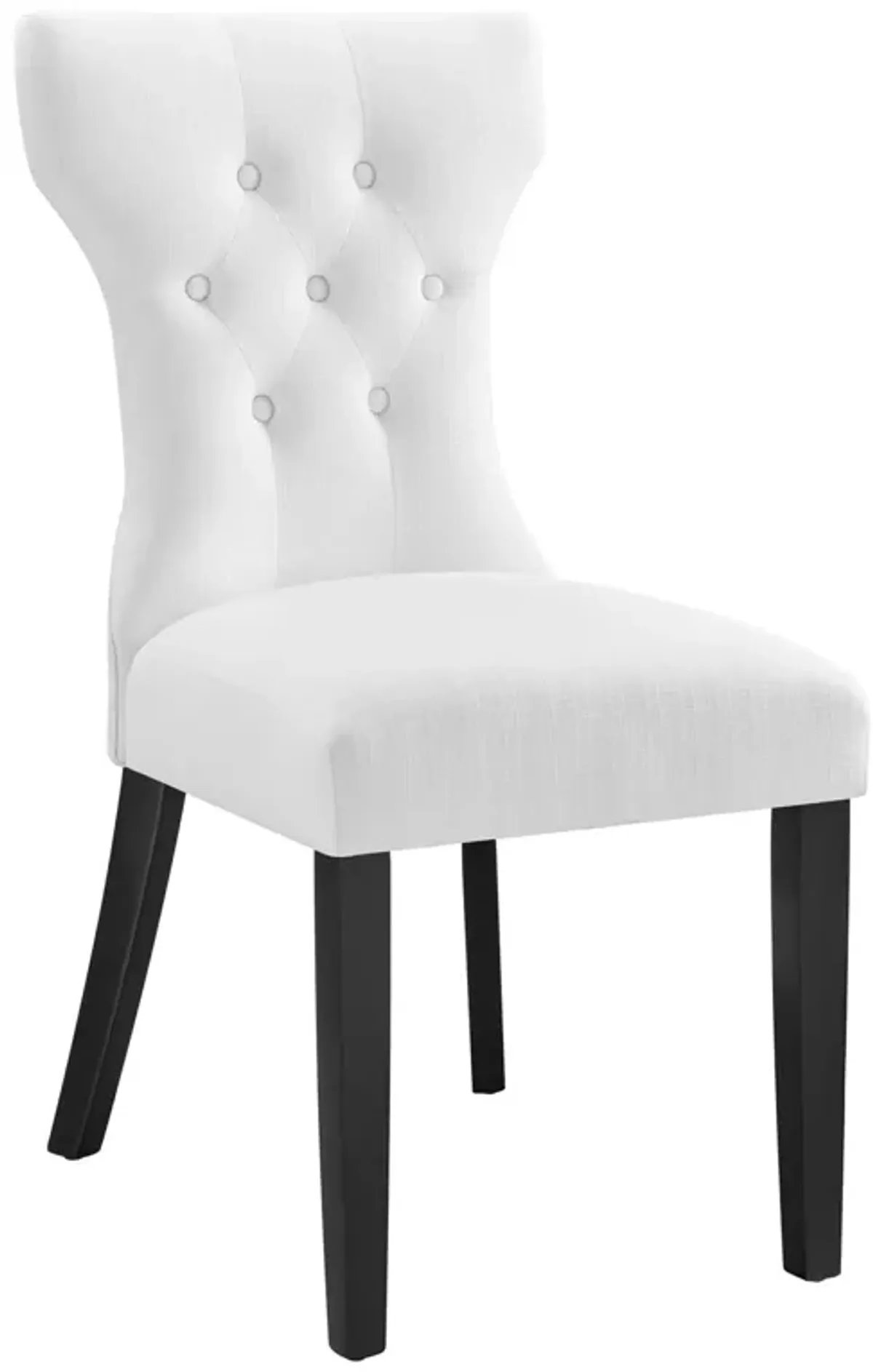 Silhouette Dining Side Chair by Modway White