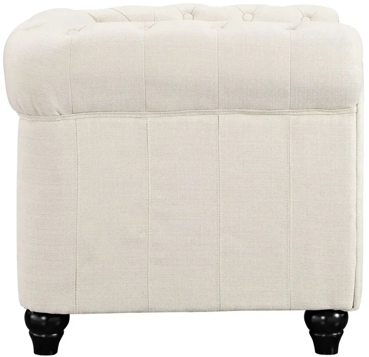 Earl Upholstered Fabric Armchair by Modway Beige