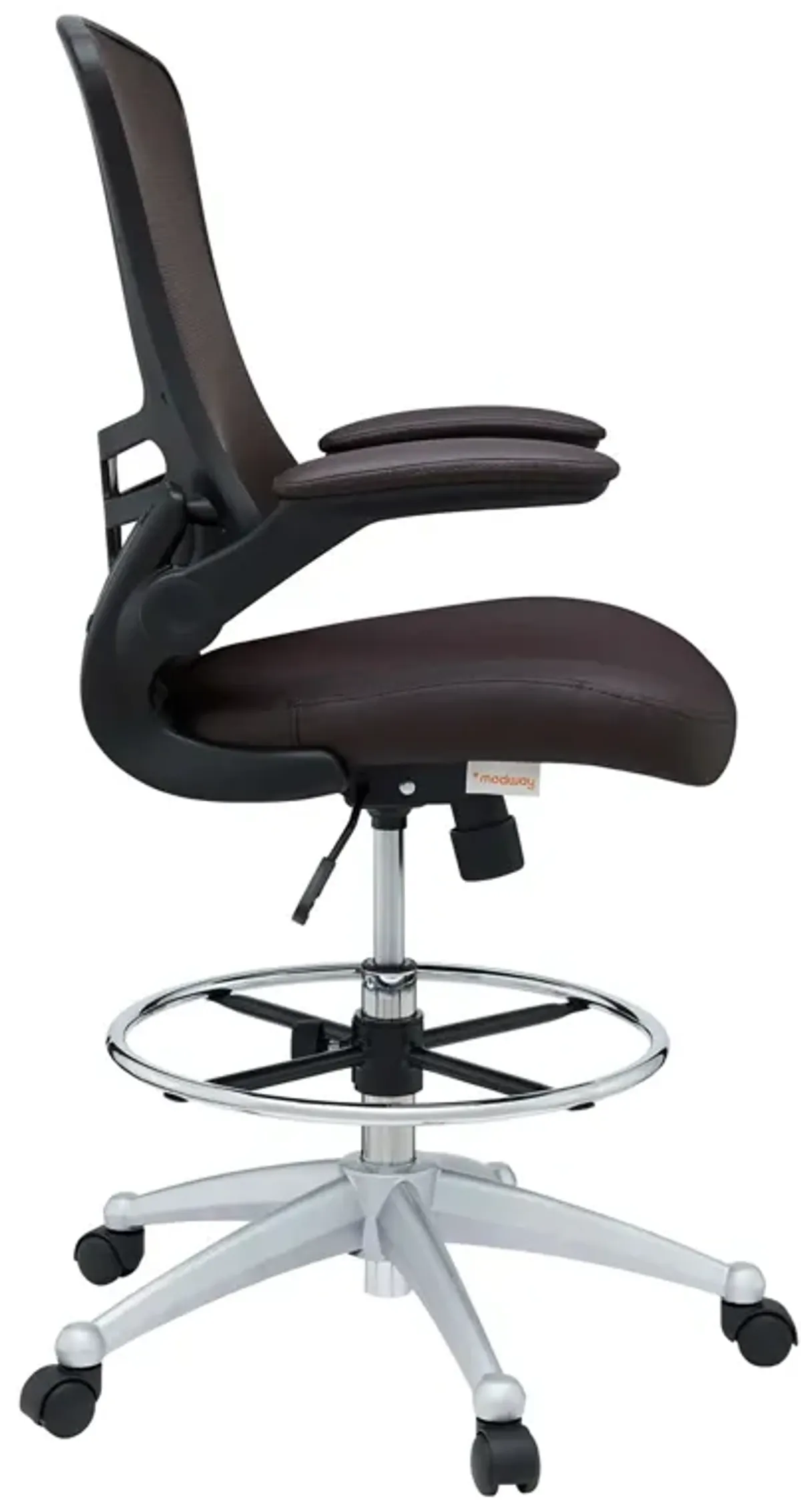 Attainment Vinyl Drafting Chair by Modway