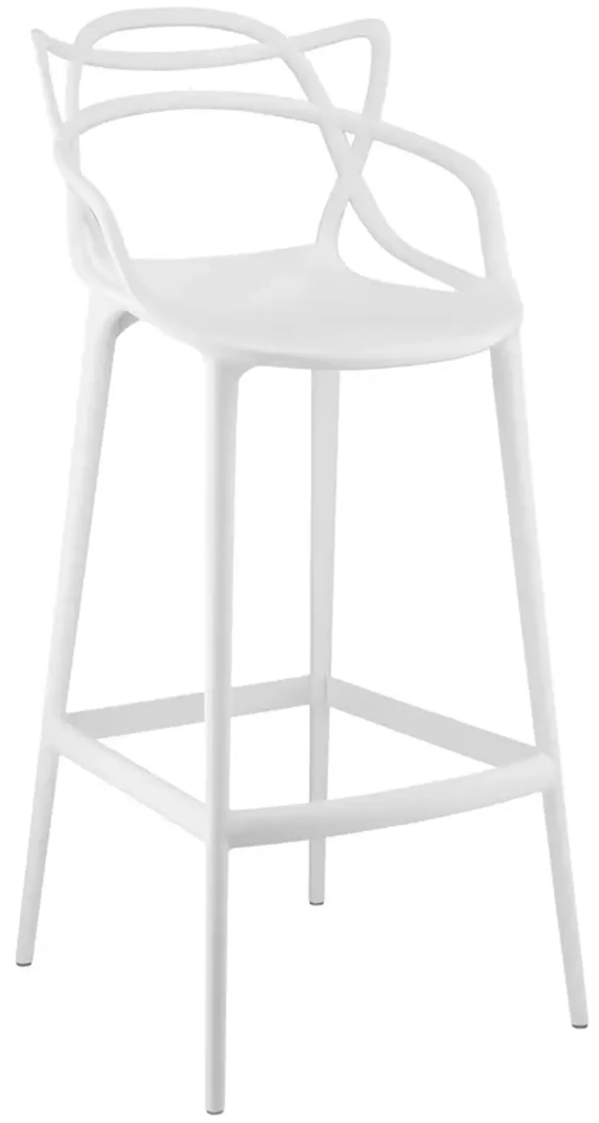 Entangled Bar Stool by Modway White