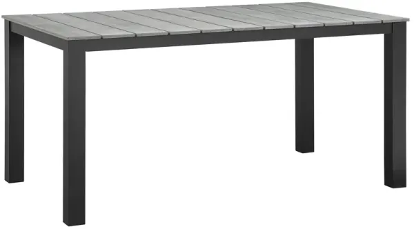 Maine 63" Outdoor Patio Dining Table by Modway