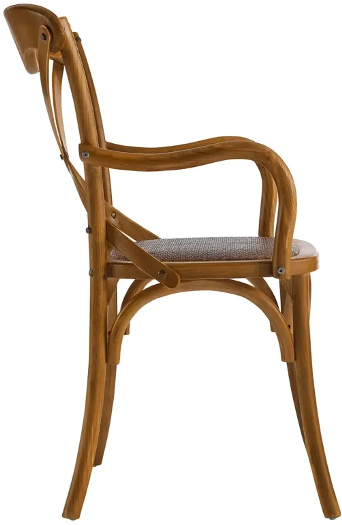 Gear Dining Armchair by Modway Walnut