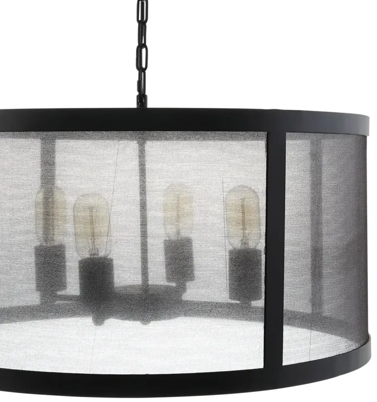 Frost Chandelier by Modway Black