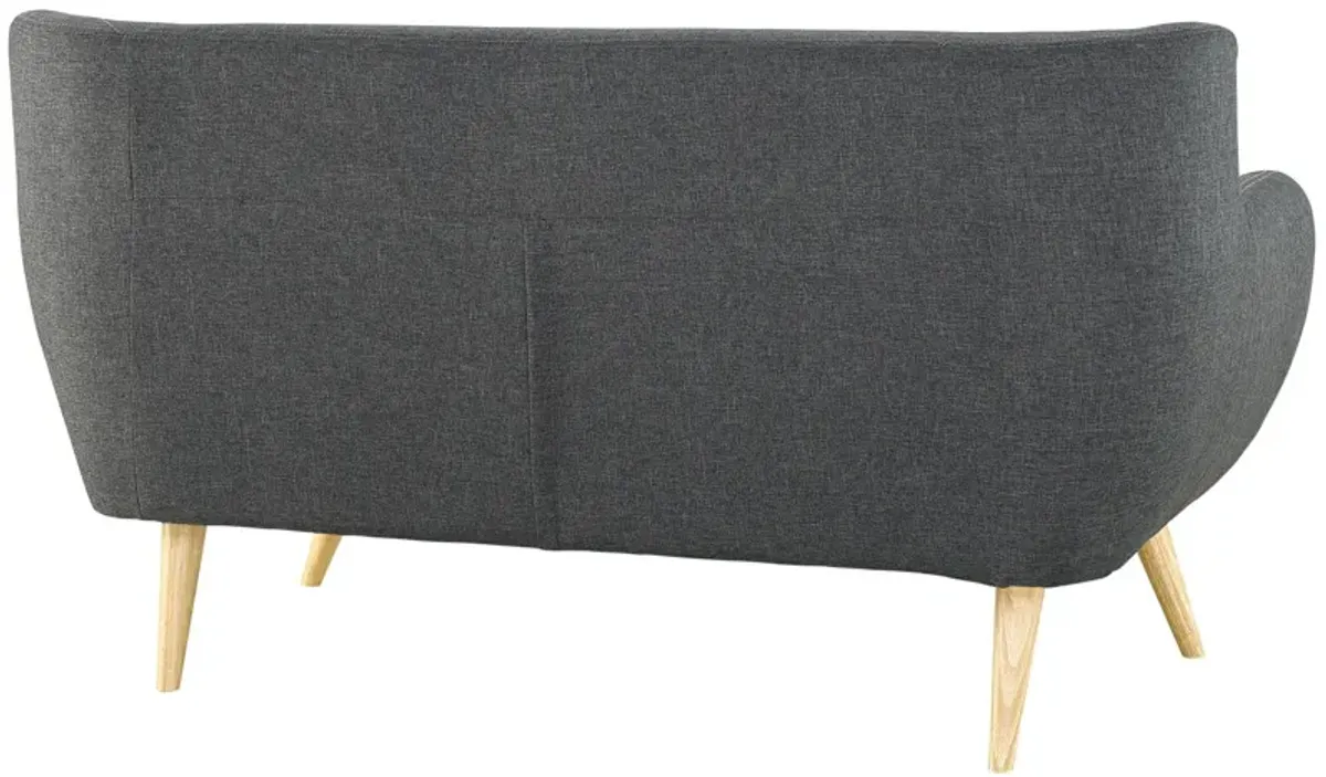 Remark Upholstered Fabric Loveseat by Modway
