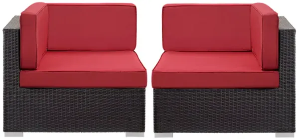 Gather Outdoor Patio Corner Sectional Set of 2 by Modway