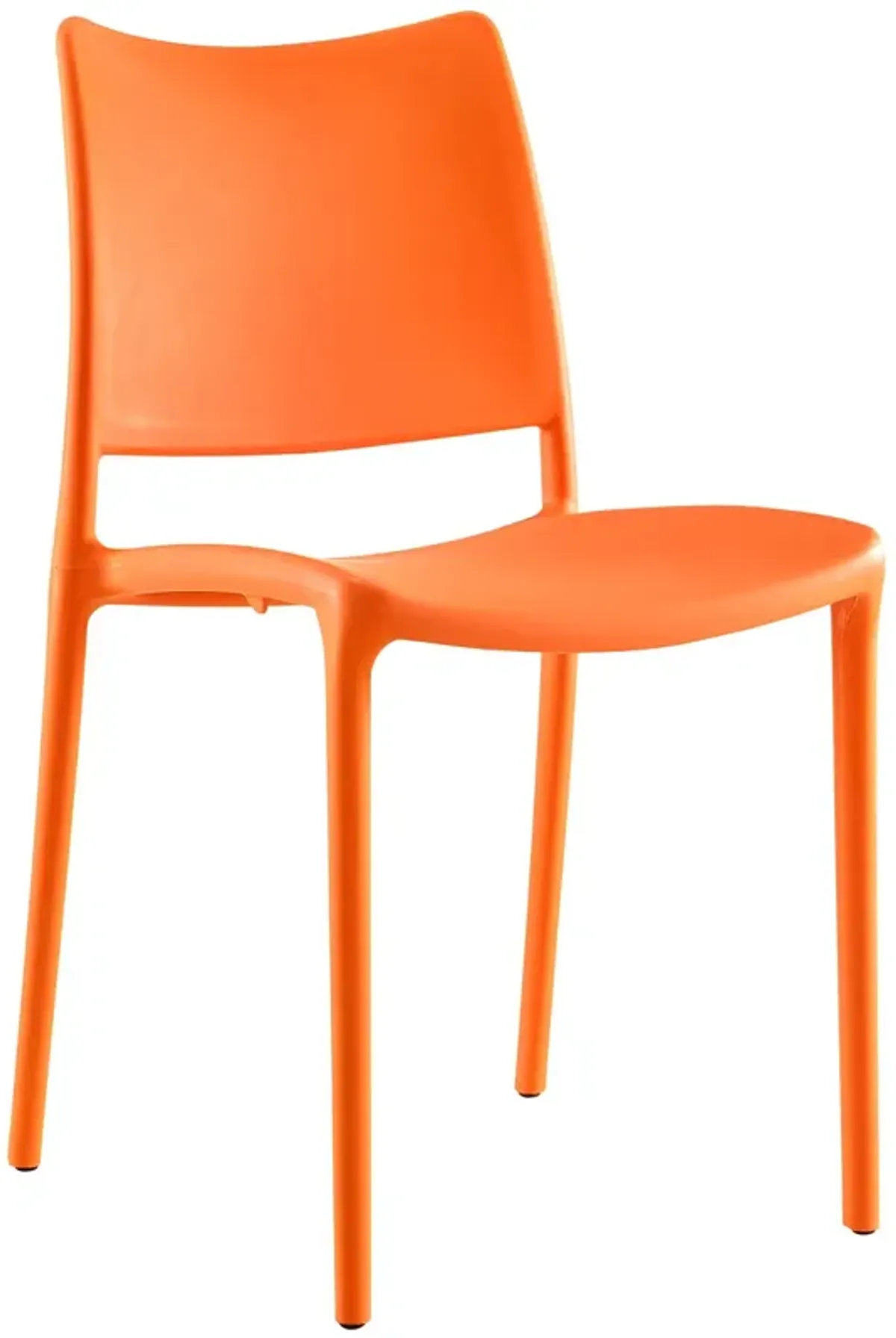 Hipster Dining Side Chair by Modway Orange