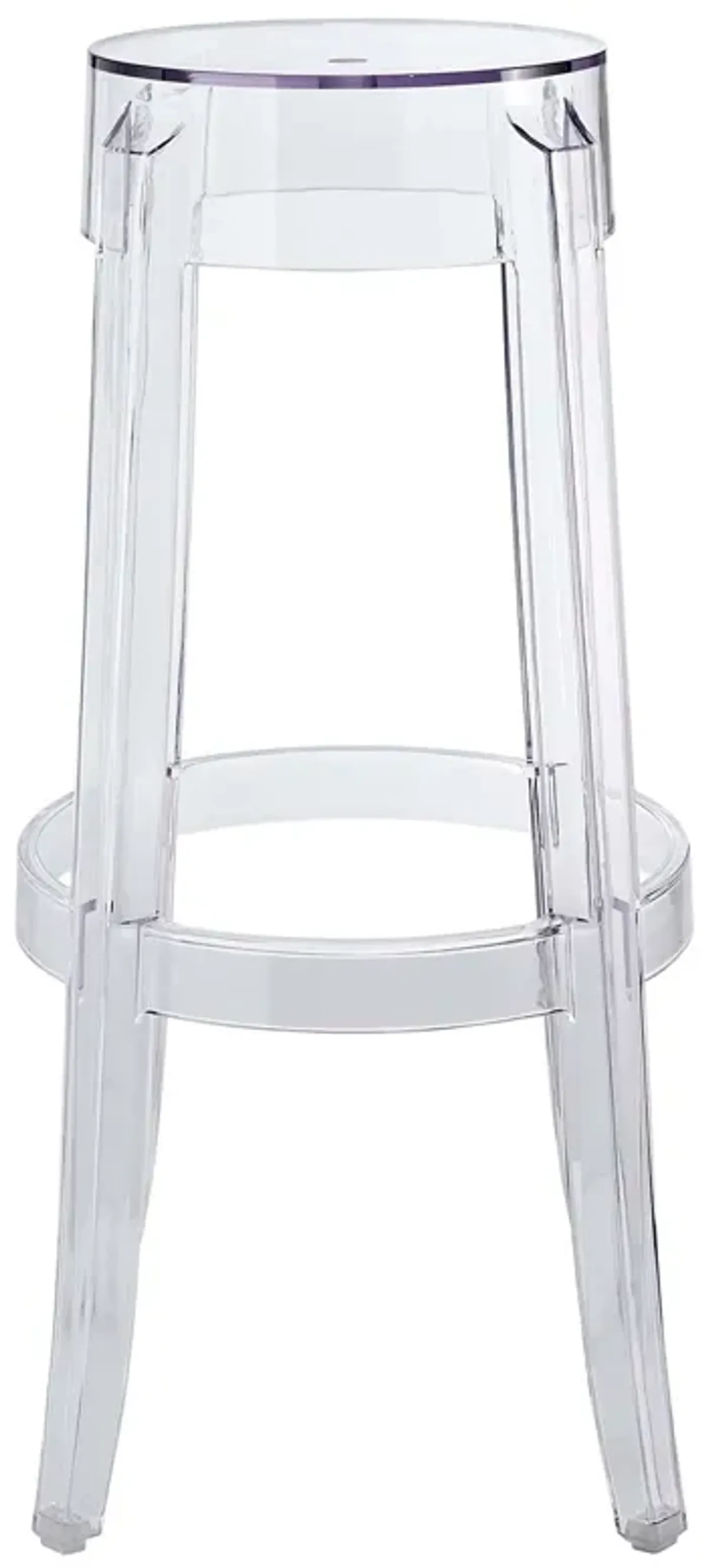 Casper Bar Stool by Modway Clear