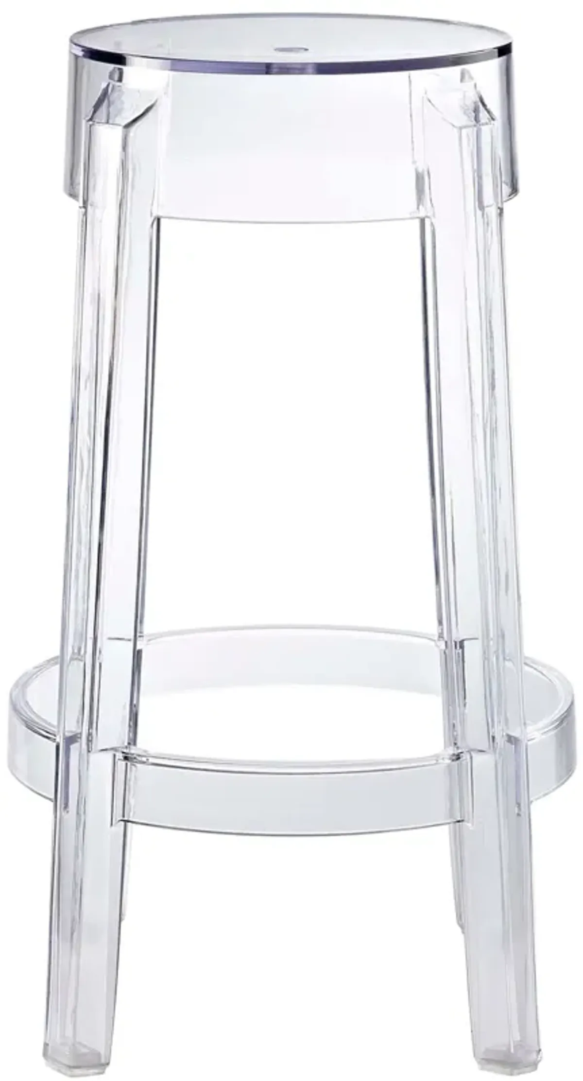 Casper Counter Stool by Modway Clear