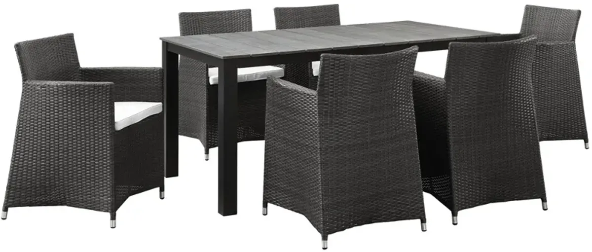 Junction 7 Piece Outdoor Patio Dining Set by Modway