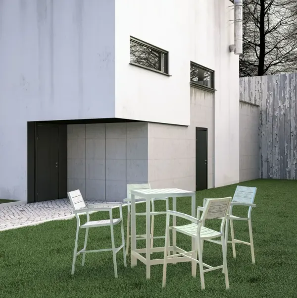 Maine 5 Piece Outdoor Patio Bar Set by Modway