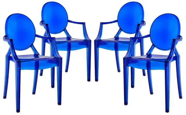 Casper Dining Armchairs Set of 4 by Modway