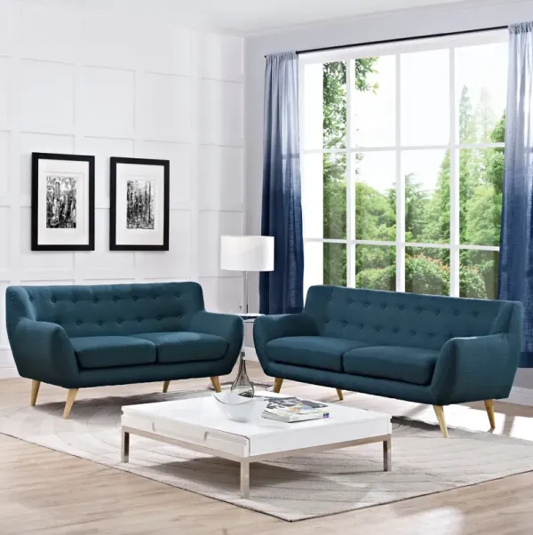Remark 2 Piece Living Room Set by Modway Light Gray