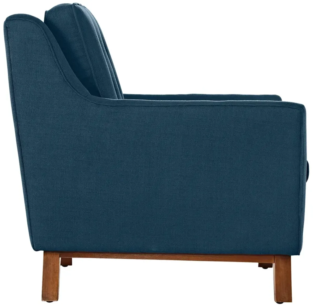 Beguile Upholstered Fabric Loveseat by Modway Azure