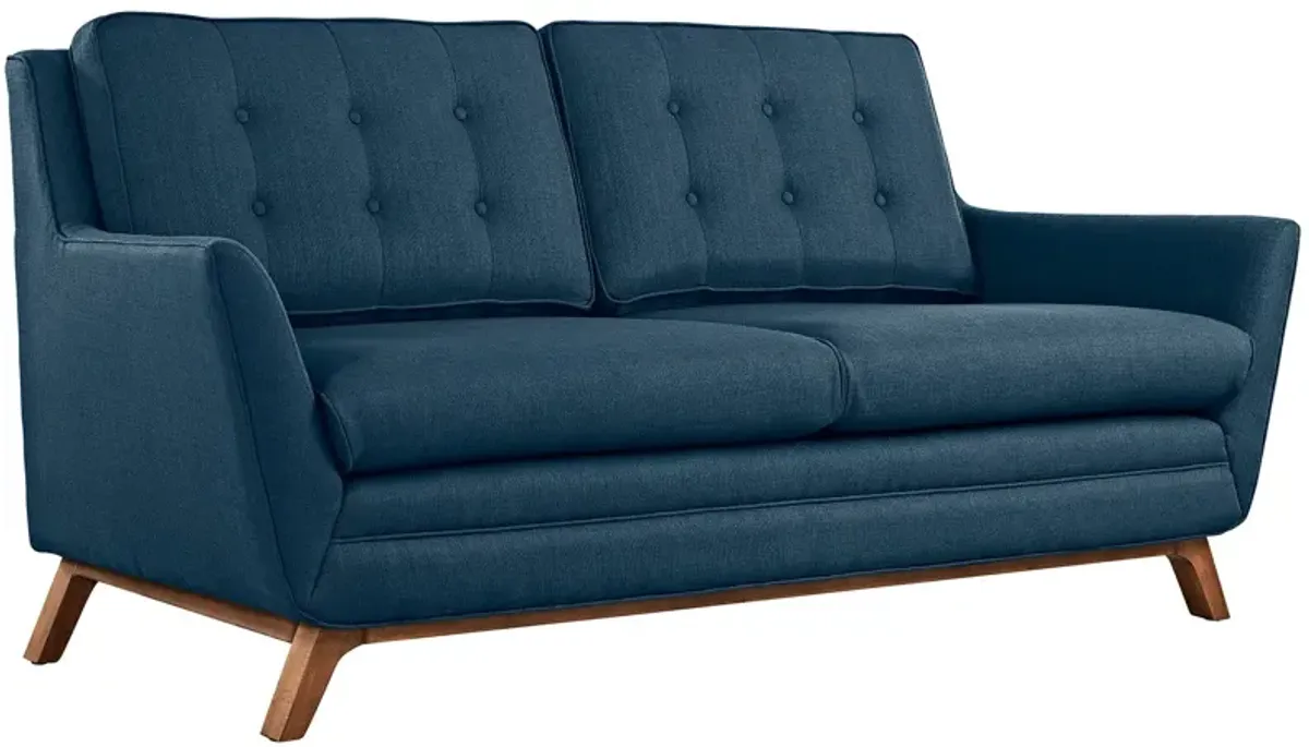 Beguile Upholstered Fabric Loveseat by Modway Gray