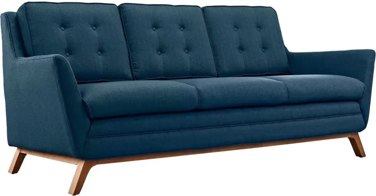 Beguile Upholstered Fabric Sofa by Modway Gray