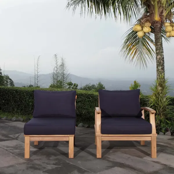 Marina 2 Piece Outdoor Patio Teak Set by Modway