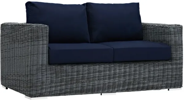Summon Outdoor Patio Sunbrella® Loveseat by Modway