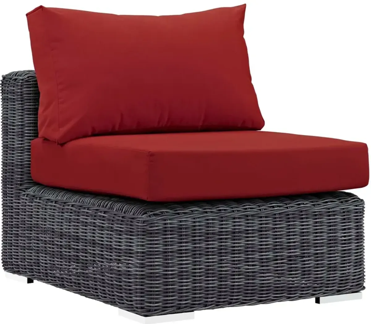 Summon 5 Piece Outdoor Patio Sunbrella® Sectional Set by Modway