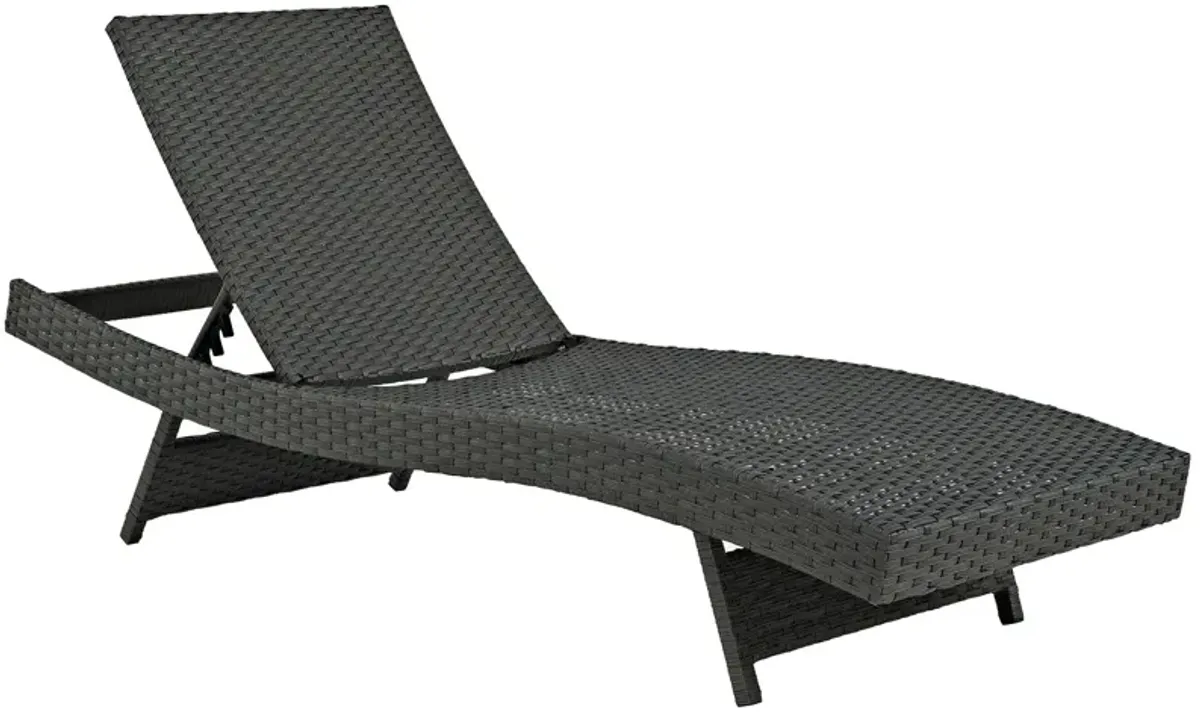 Sojourn Outdoor Patio Sunbrella® Chaise by Modway