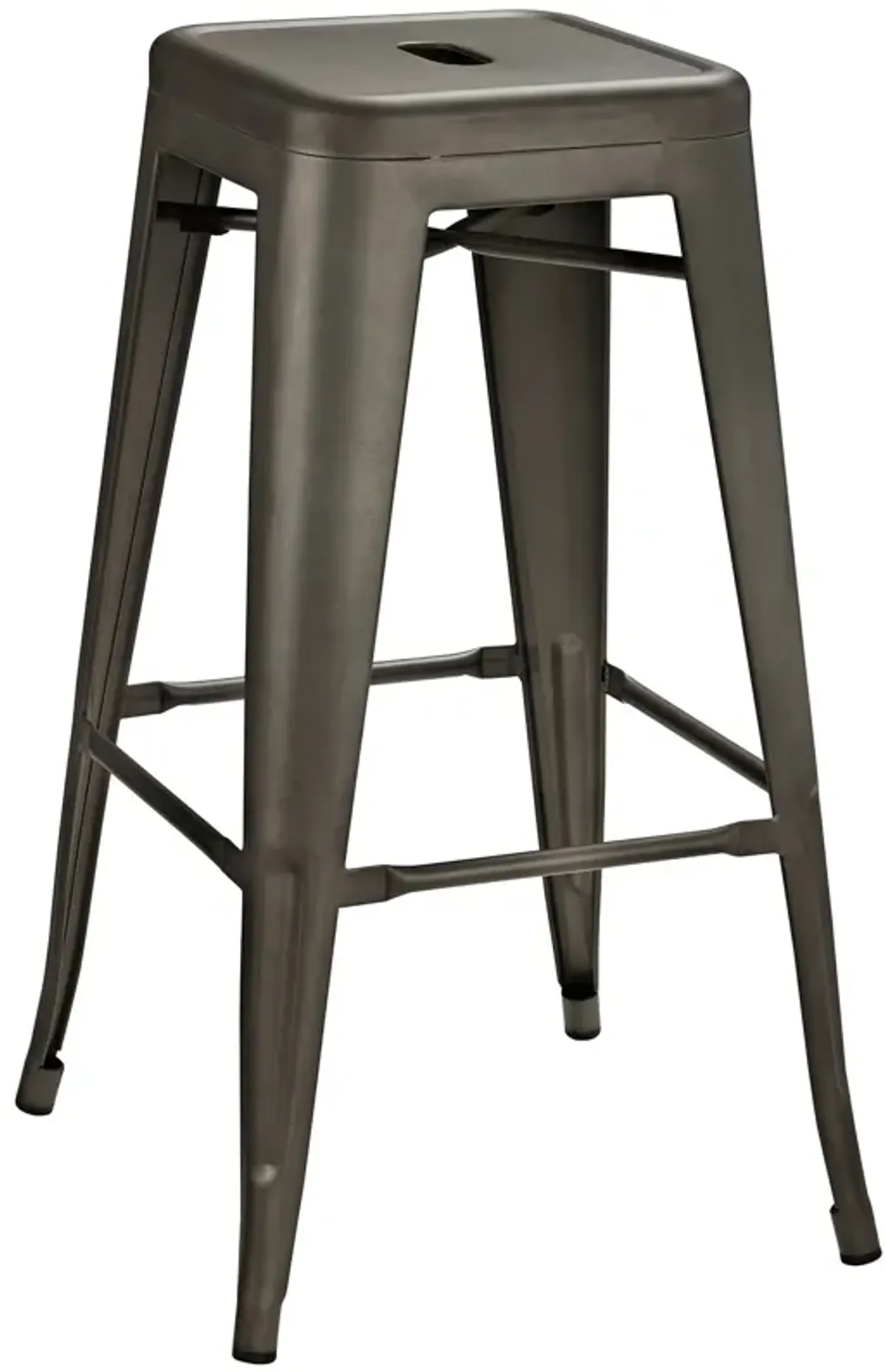 Promenade Bar Stool by Modway Brown