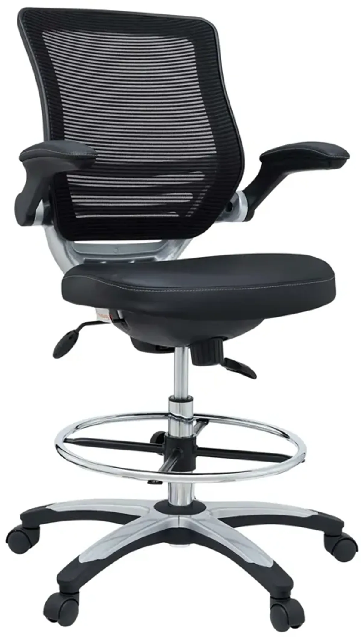 Edge Drafting Chair by Modway Brown