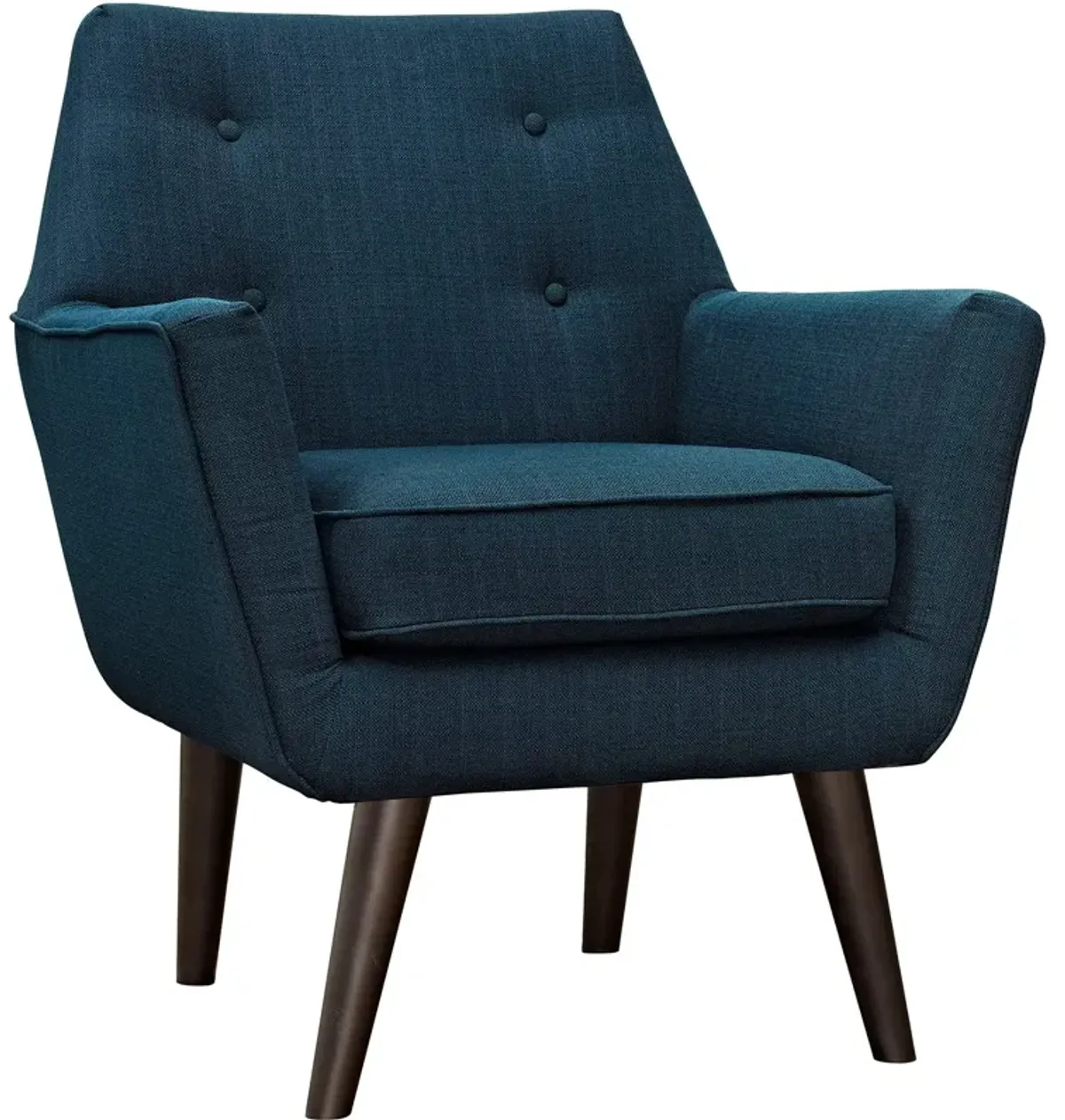 Posit Upholstered Fabric Armchair by Modway Gray