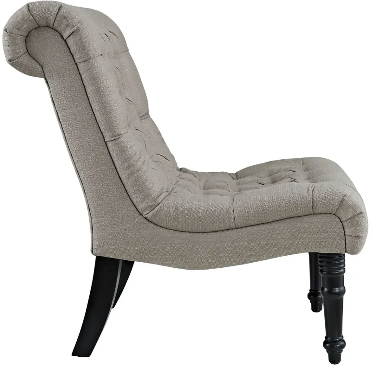 Navigate Upholstered Fabric Lounge Chair by Modway Granite