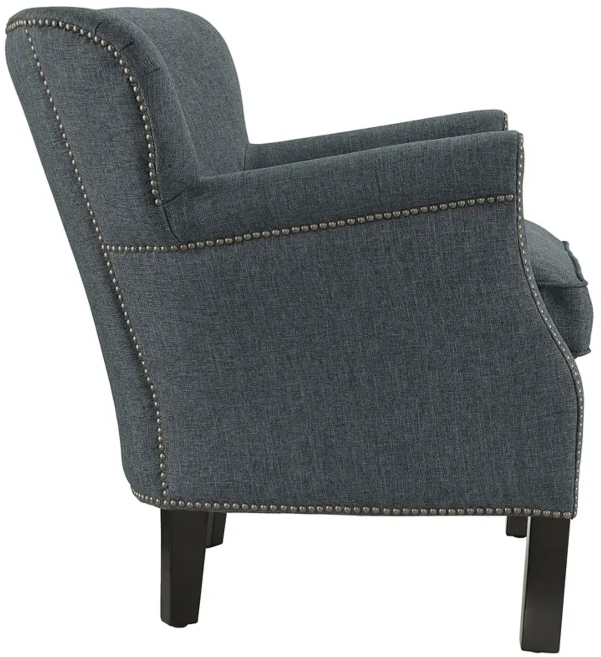 Key Upholstered Fabric Armchair by Modway Gray