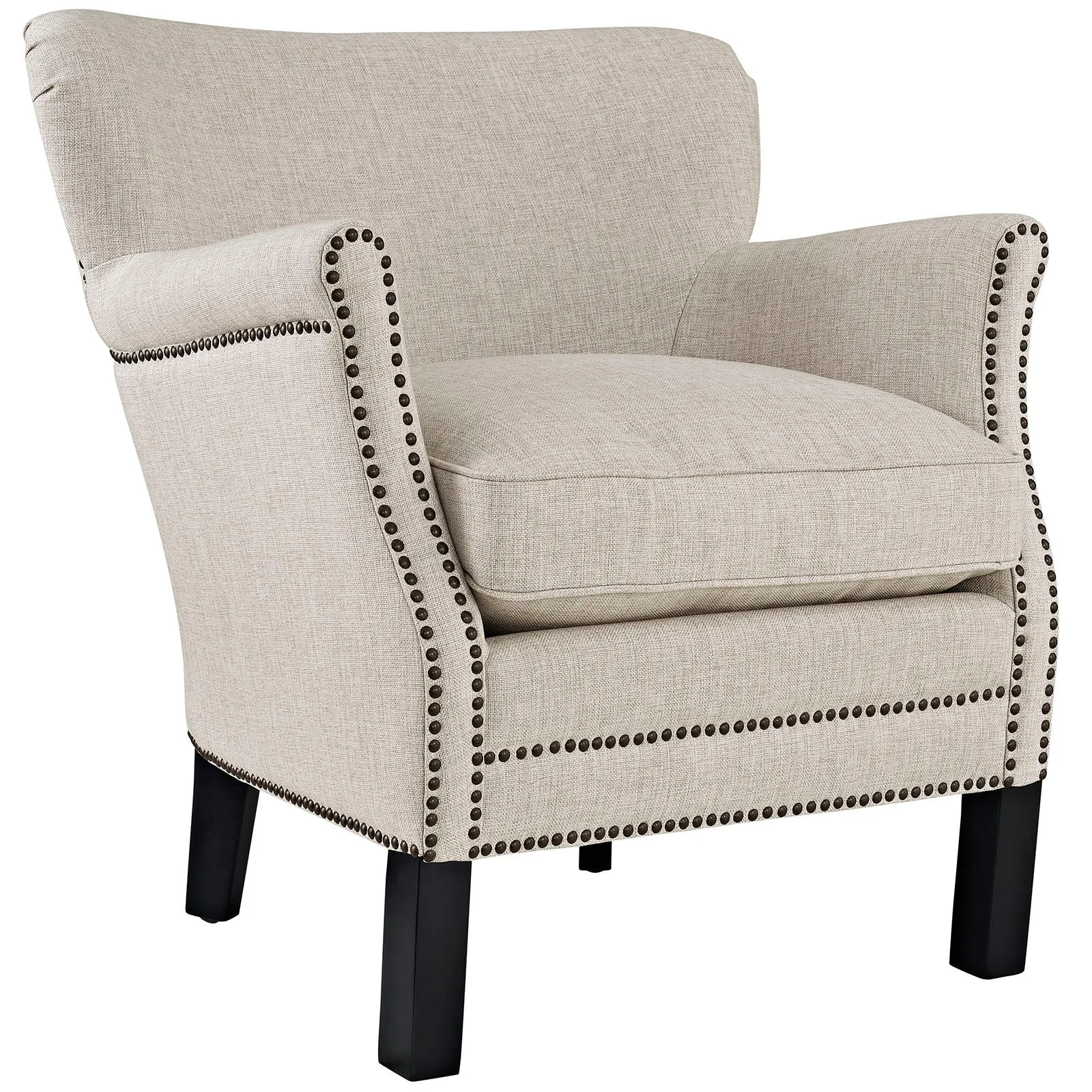 Key Upholstered Fabric Armchair by Modway